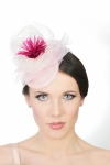 Fascinating Evelina with fascinator